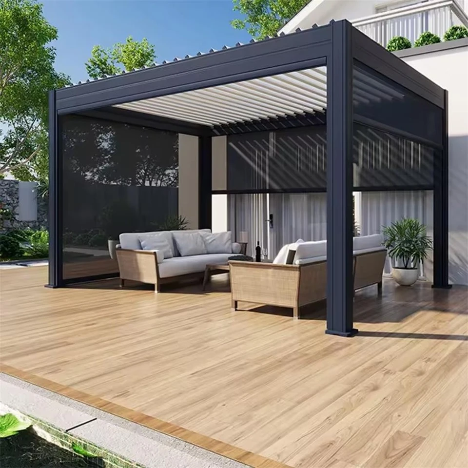 Wall Mounted Metal Pergola factory